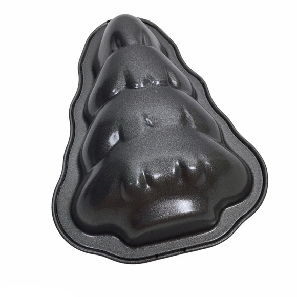 CHRISTMAS TREE Mini Cake Pans Baking Non Stick Holidays Set of 2 - Picture 3 of 6